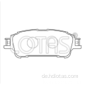 GDB8079 Quality Car Brems Pad Set Hersteller